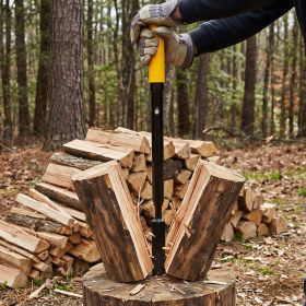 Manual Log Splitter Slide Hammer Log Splitter Slide Hammer Wood Splitter for Firewood Kindling