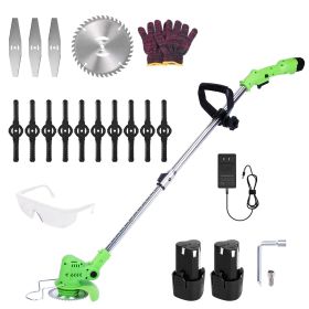 Cordless Grass Trimmer Rechargeable Lawn Mower (Type: 12V Trimmer Set)